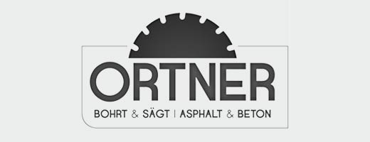 Ortner logo grey/white