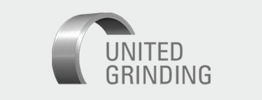 United Grinding logo grey/white