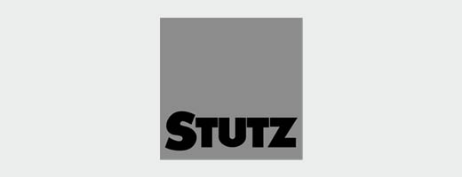Stutz logo grey/white